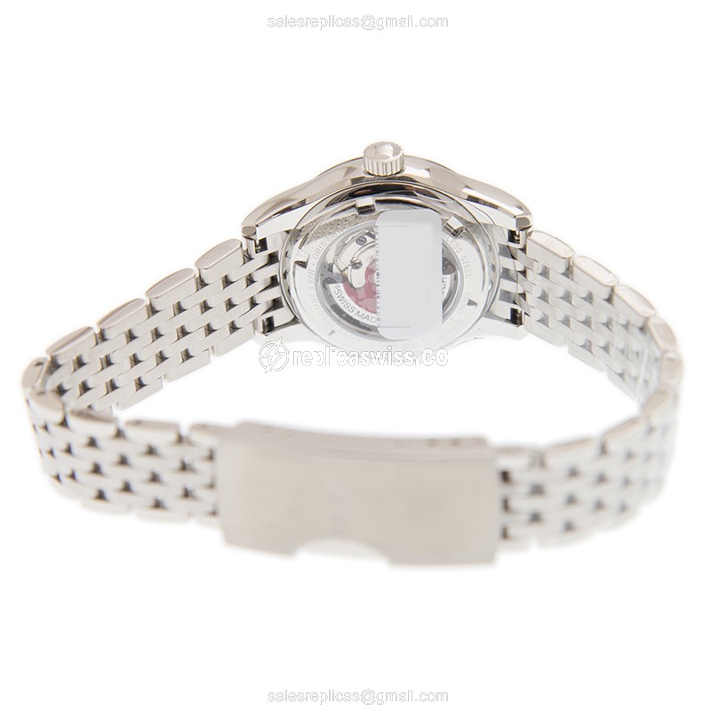 Oris Classic Date Replica - Automatic - Silver Steel - 40mm, Clasp, Silver Band - View 4
