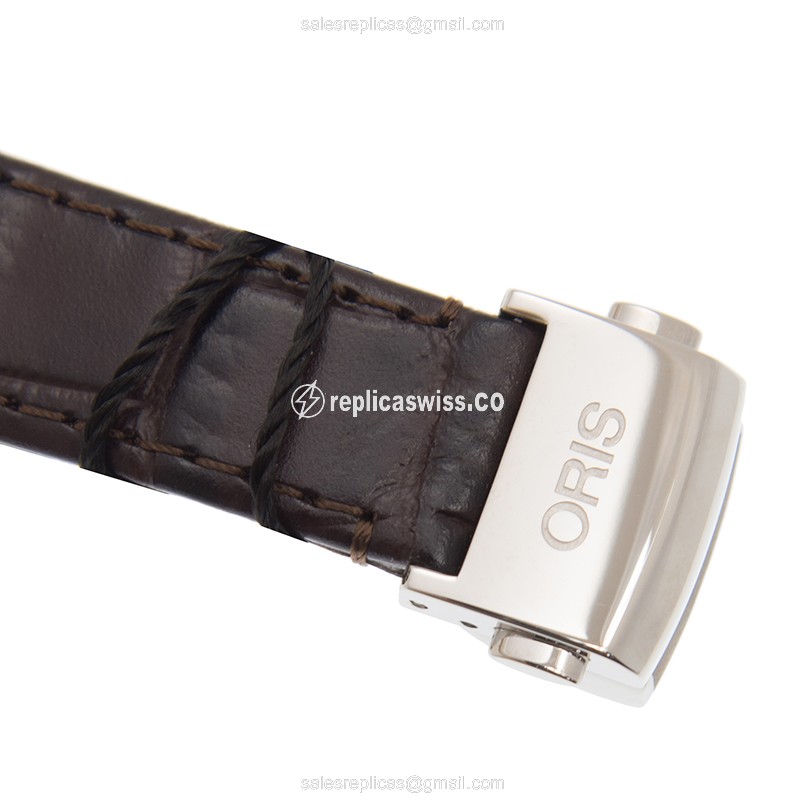 Oris 561 7693 4061 (5 22 20 FC) CLASSIC DATE Automatic Stainless Steel - View 4