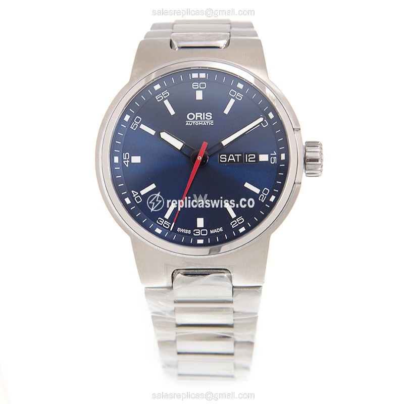 Oris Motor Sport Replica Watch Automatic Steel Blue Dial - View 2