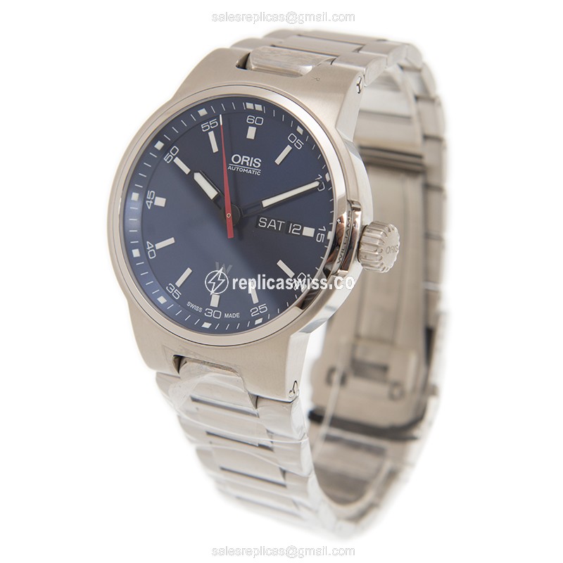 Oris Motor Sport Replica Watch Automatic Steel Blue Dial - View 3