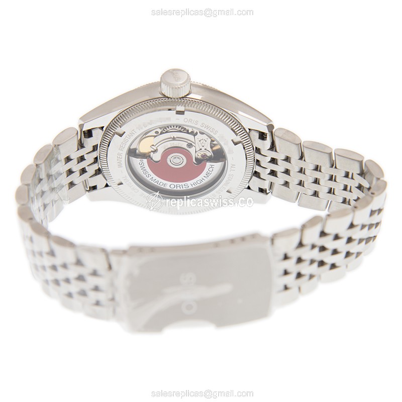 Oris 754 7679 4031 AVIATION - Automatic - Silver Dial - Steel Case & Band - View 4