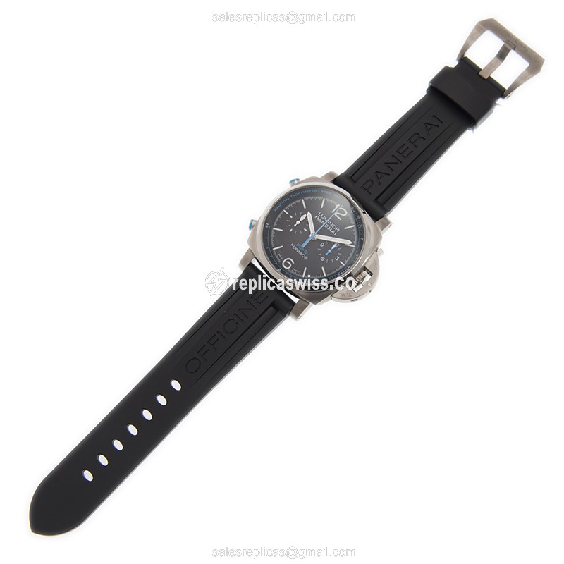 Panerai Luminor Replica - Automatic - PVD Titanium - Black - View 2