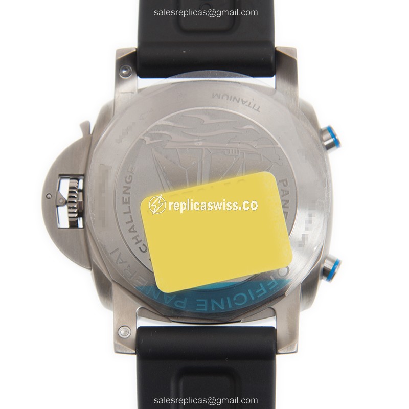 Panerai Luminor Replica - Automatic - PVD Titanium - Black - View 3