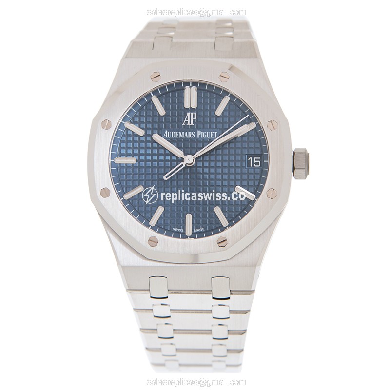 Audemars Piguet 15500ST.OO.1220ST.01 - Automatic - Steel Case - Blue Dial - Silver Steel Strap - View 2