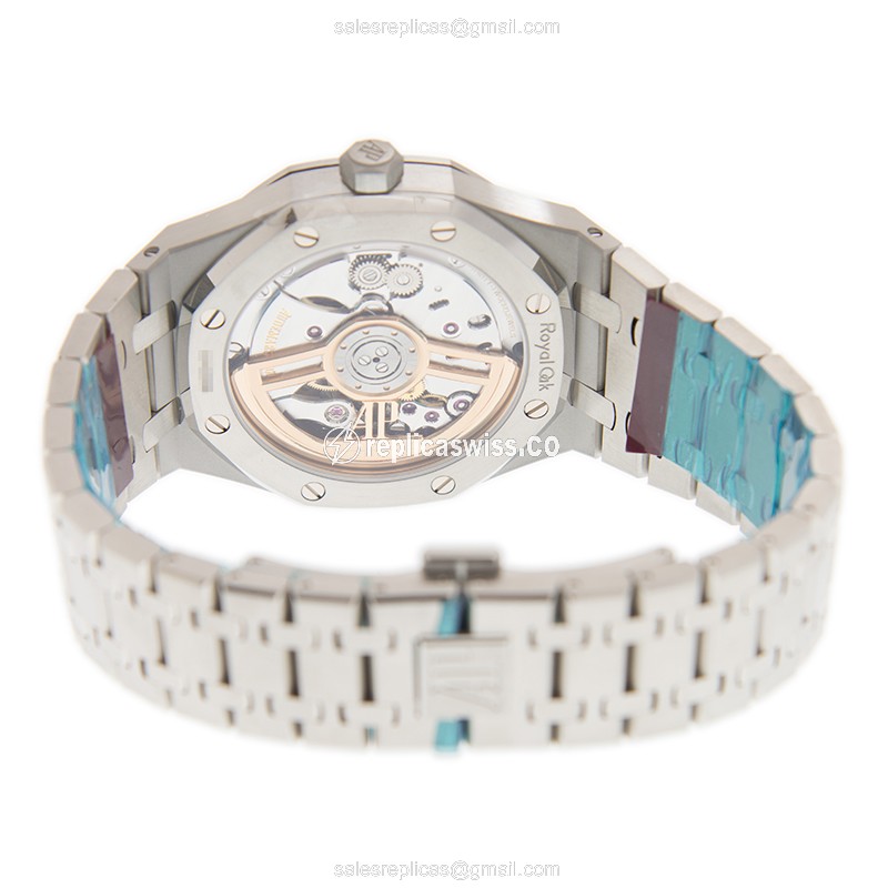 Audemars Piguet 15500ST.OO.1220ST.01 - Automatic - Steel Case - Blue Dial - Silver Steel Strap - View 4