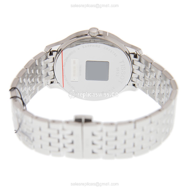 Rolex T-Classic Quartz - Stainless Steel - Silver Dial - Steel Strap - Clasp - View 4