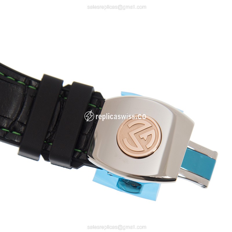 Franck Muller V 45 SC DT AC 5N LEOPARD LIMITED EDITION VANGUARD Automatic Stainless Steel - View 4