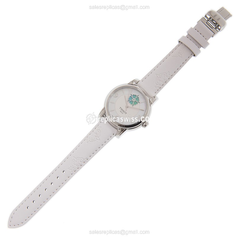 Tissot Lady Heart Replica - Automatic - Steel - White Dial - View 2