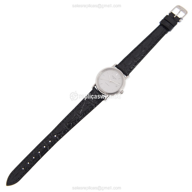 Longines Presence Replica - Automatic - Stainless Steel Case - White Dial - View 2