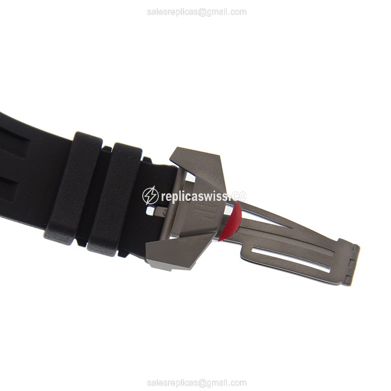 Audemars Piguet Royal Oak Concept - Manual - Titanium - Ceramic - Black - Rubber - Black Clasp - View 4