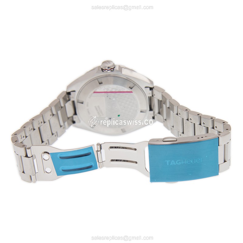 Tag Heuer WAZ2011.BA0842 Formula 1 Automatic Steel Case - Gray Dial - Silver Strap - Clasp Clasp - View 4