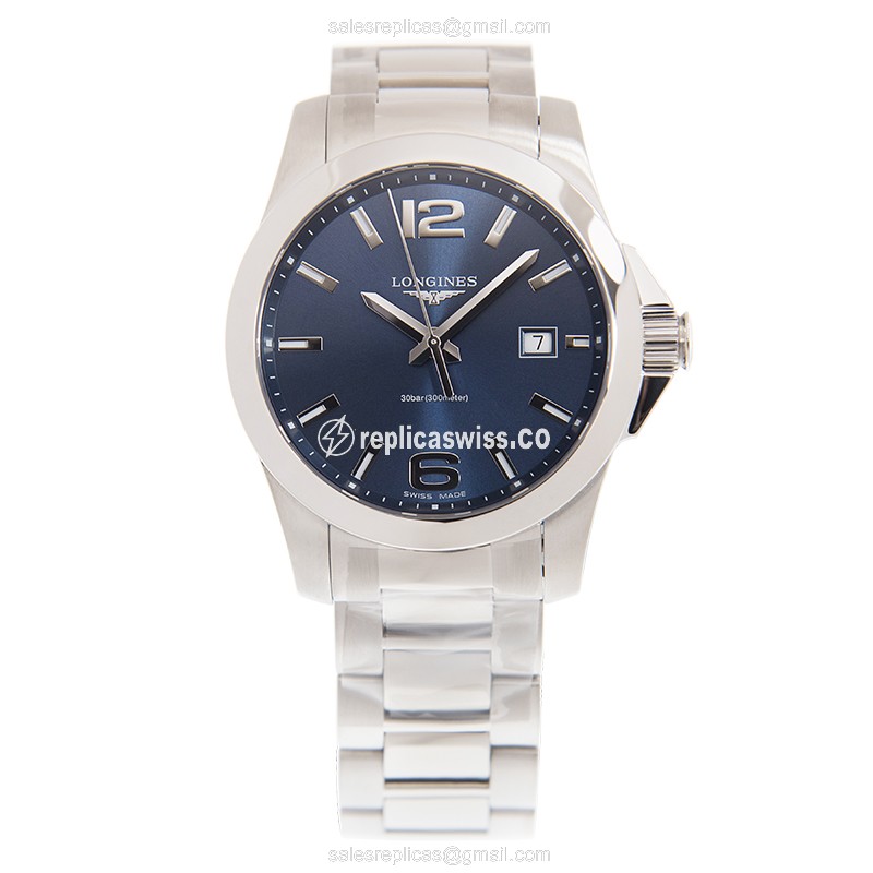 Longines L3.759.4.96.6 CONQUEST Quartz Stainless Steel - View 2