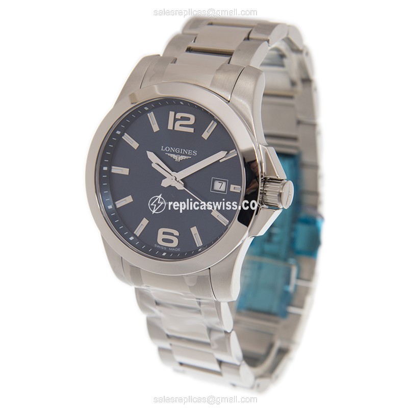 Longines L3.759.4.96.6 CONQUEST Quartz Stainless Steel - View 3