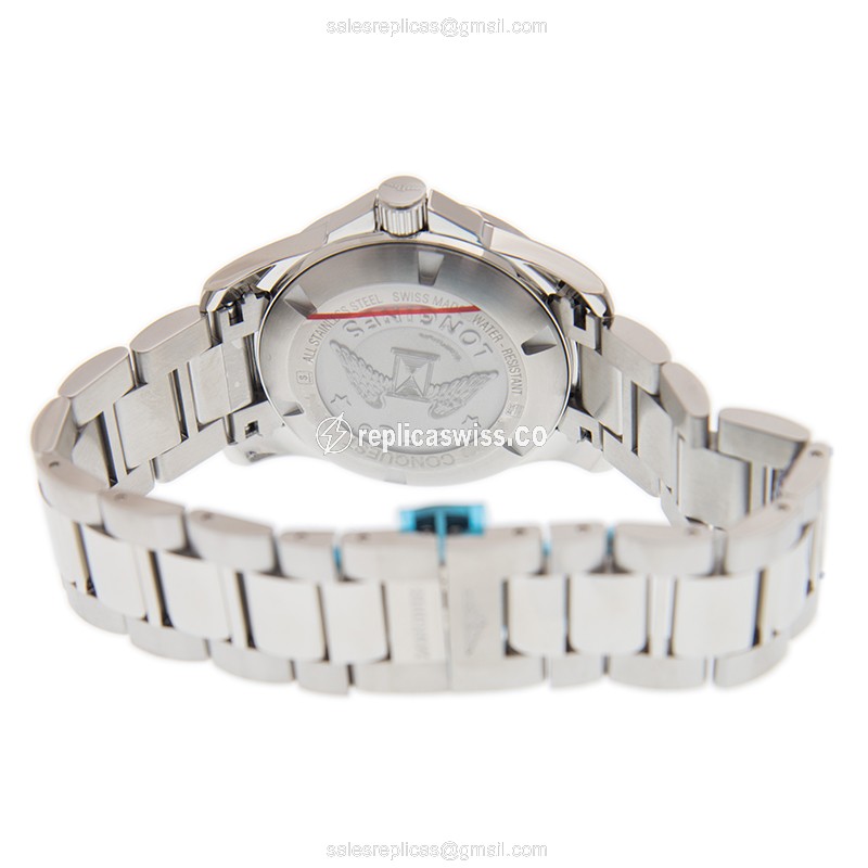 Longines L3.759.4.96.6 CONQUEST Quartz Stainless Steel - View 4