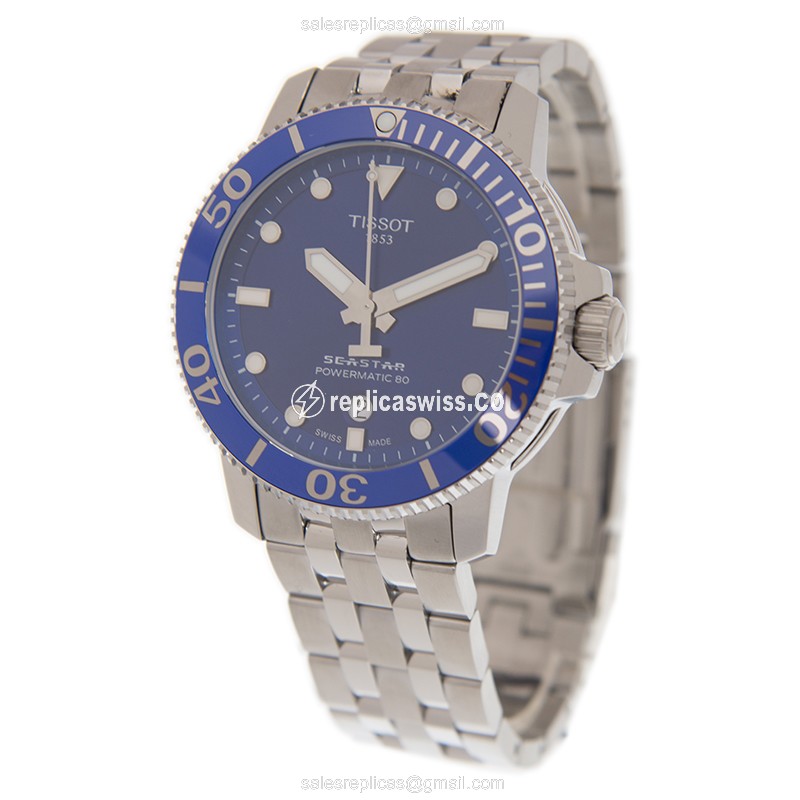 Rolex T120.407.11.041.00 CLASSIQUE - Automatic - Blue Dial - Steel Case & Strap - View 3