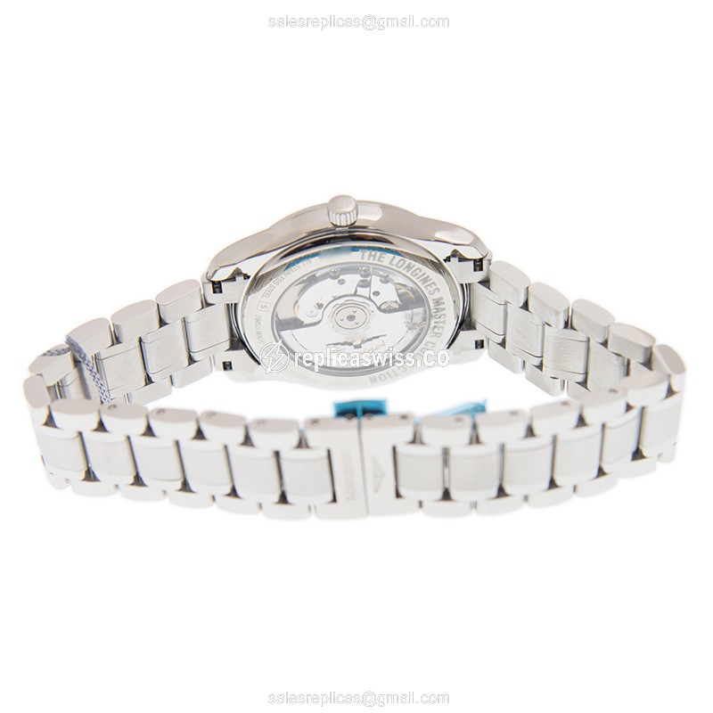 Rolex Submariner Replica - Automatic - Steel - White Dial, Silver Clasp & Strap - View 4