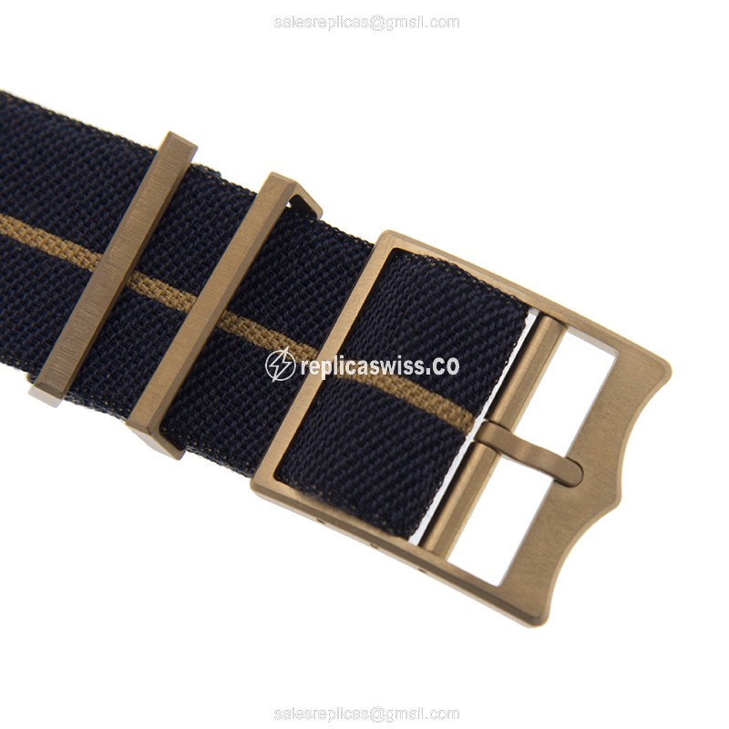 Tudor Black Bay Bronze - Automatic - Bronze Case - Blue Dial - Canvas Blue Strap - View 4