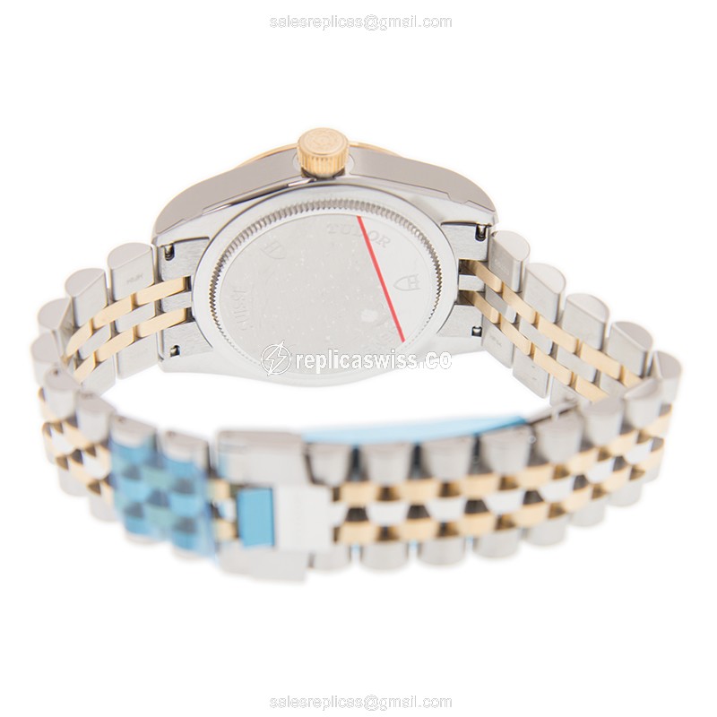 Tudor Black Bay 32 Automatic Gold-Steel - Black Dial - Gold Clasp - View 4
