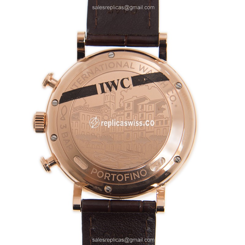 IWC IW391025 PORTOFINO Automatic 18kt Rose Gold - View 3