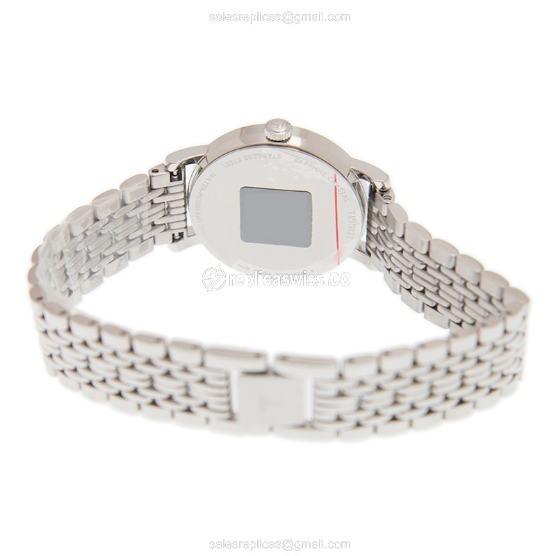 Tissot T109.210.11.033.00 Quartz - White Dial - Steel Case - Silver Strap - View 4