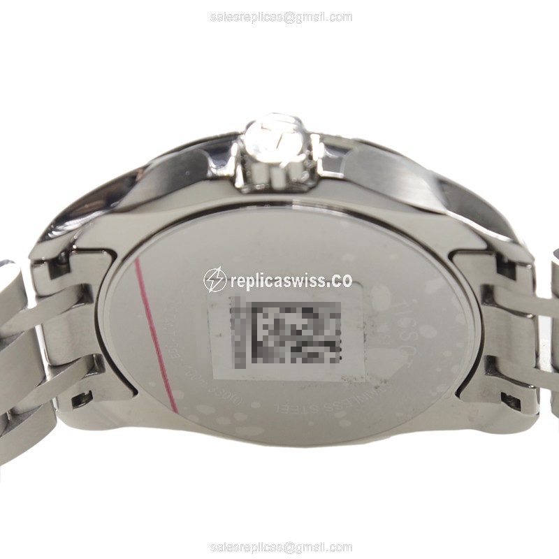 Tissot T-CLASSIC Quartz - White Dial - Steel Case - Silver Strap - View 4