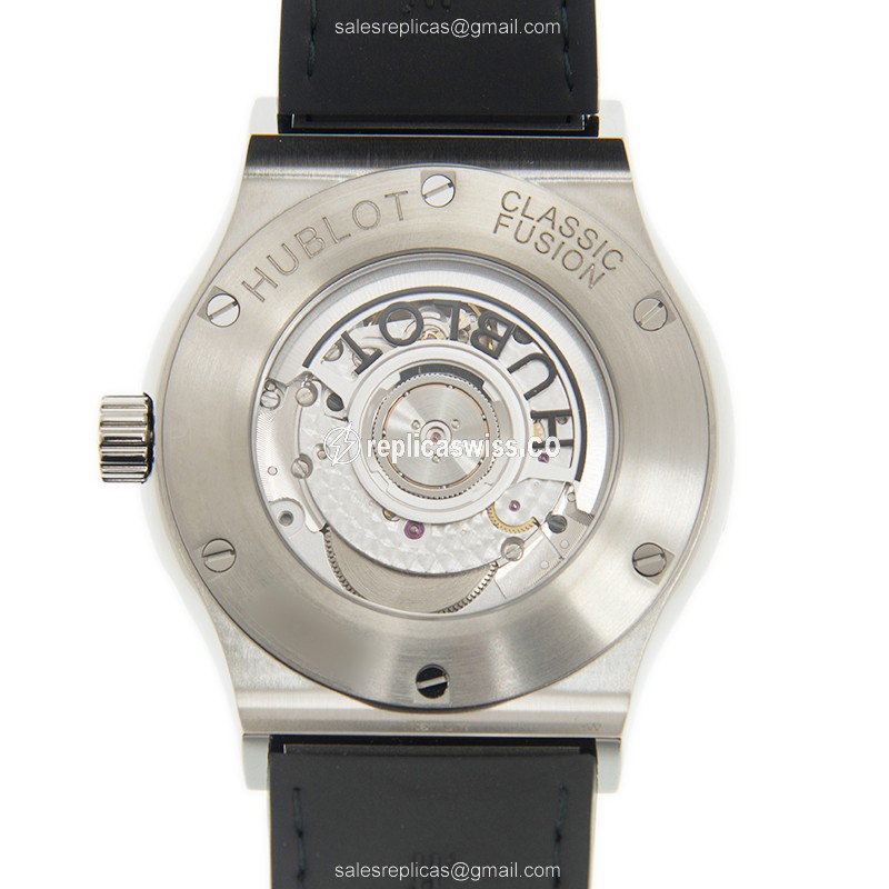 Hublot Classic Fusion Watch - Diamond - Skull - Alligator - View 3
