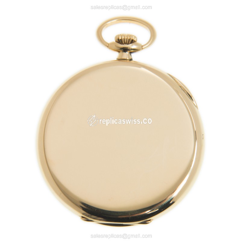 Patek Philippe 973J-010 Manual Wind - 18kt Gold Case - White Dial - Gold Strap - View 2