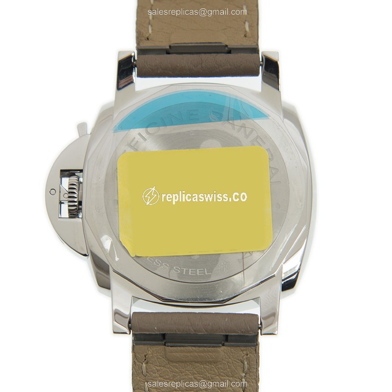 Panerai Luminor Replica - Automatic - Steel - White Dial - View 3
