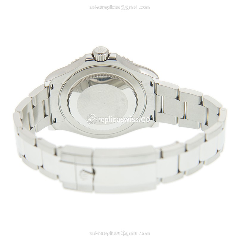 Rolex Yacht Master Replica - Automatic, 950 Steel - Gray Dial - View 4