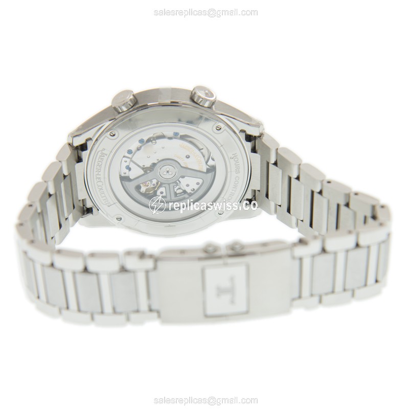 Jaeger-Lecoultre Q9008180 Replica - Automatic - Blue Dial - Steel Case - Silver Strap - View 4