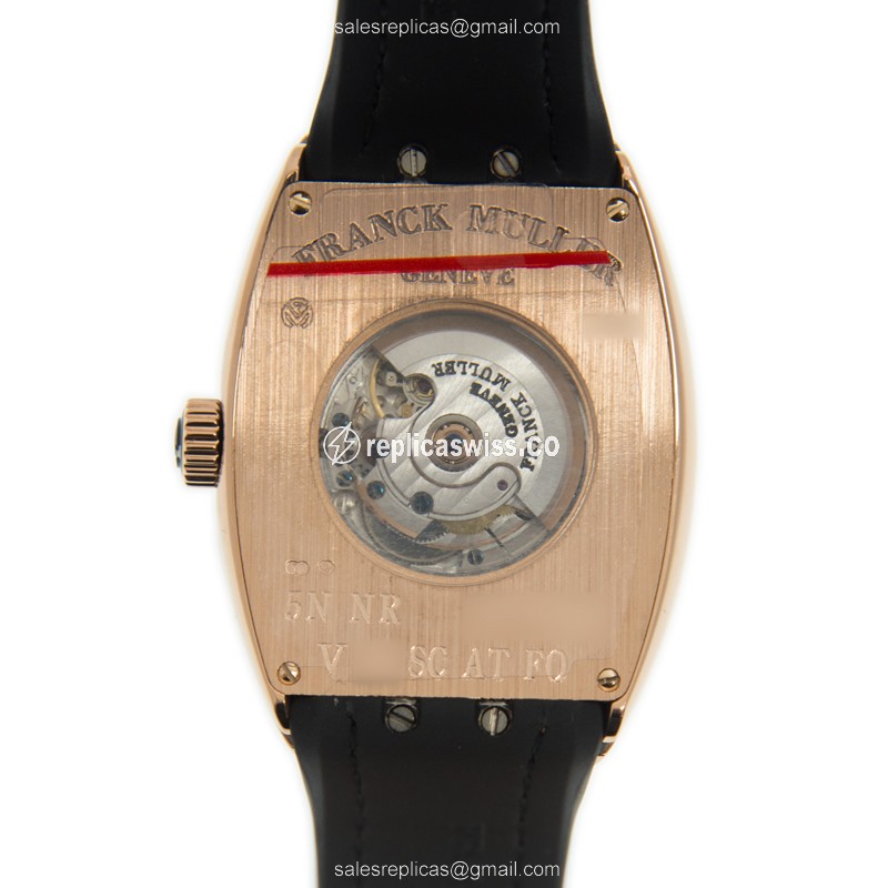 Franck Muller V 32 SC AT FO (5N.NR) VANGUARD Automatic 18kt Rose Gold - View 3