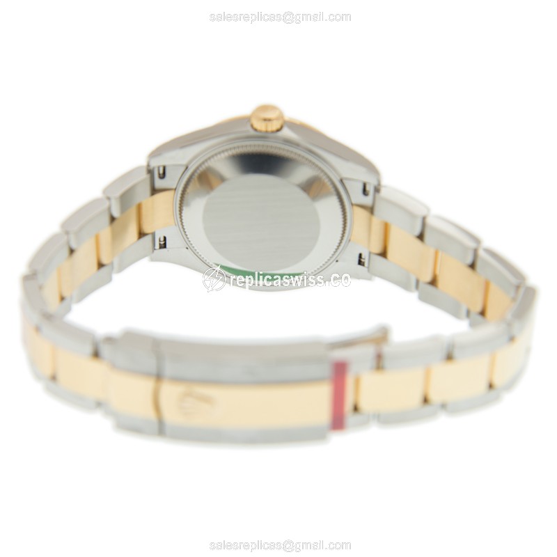 Rolex Datejust Replica - Automatic - Gold Case, Gold Strap - 18kt Gold - View 4