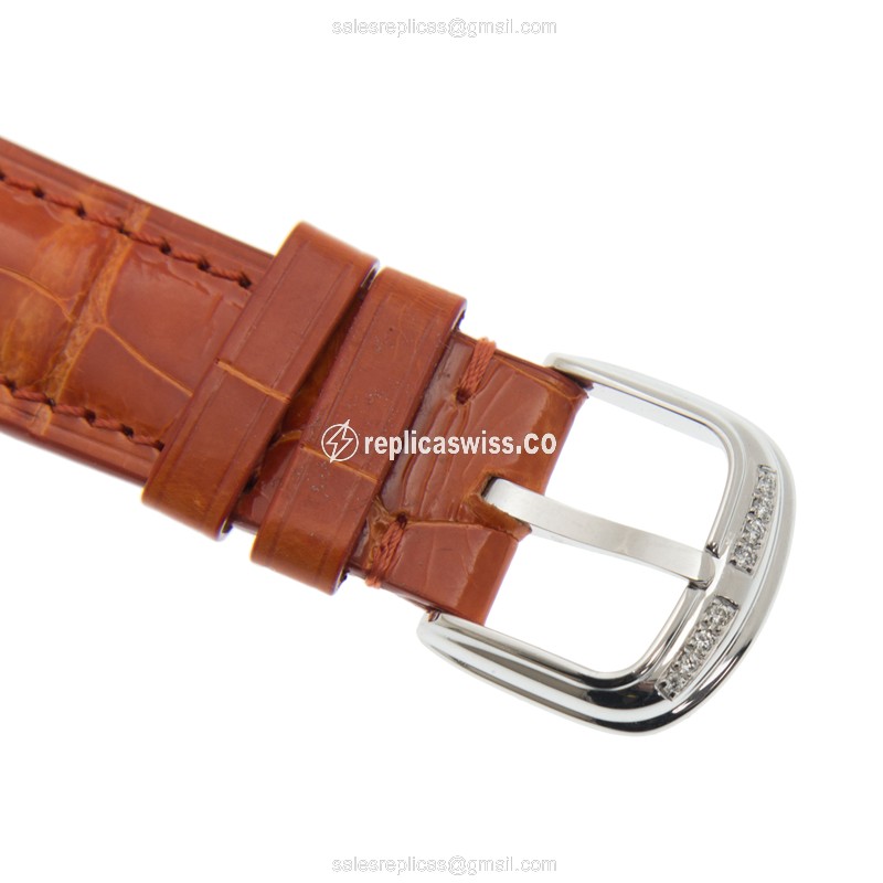 Franck Muller 5852 QZ SNR D CD (AC) LONG ISLAND Quartz Stainless Steel & Diamonds - View 4