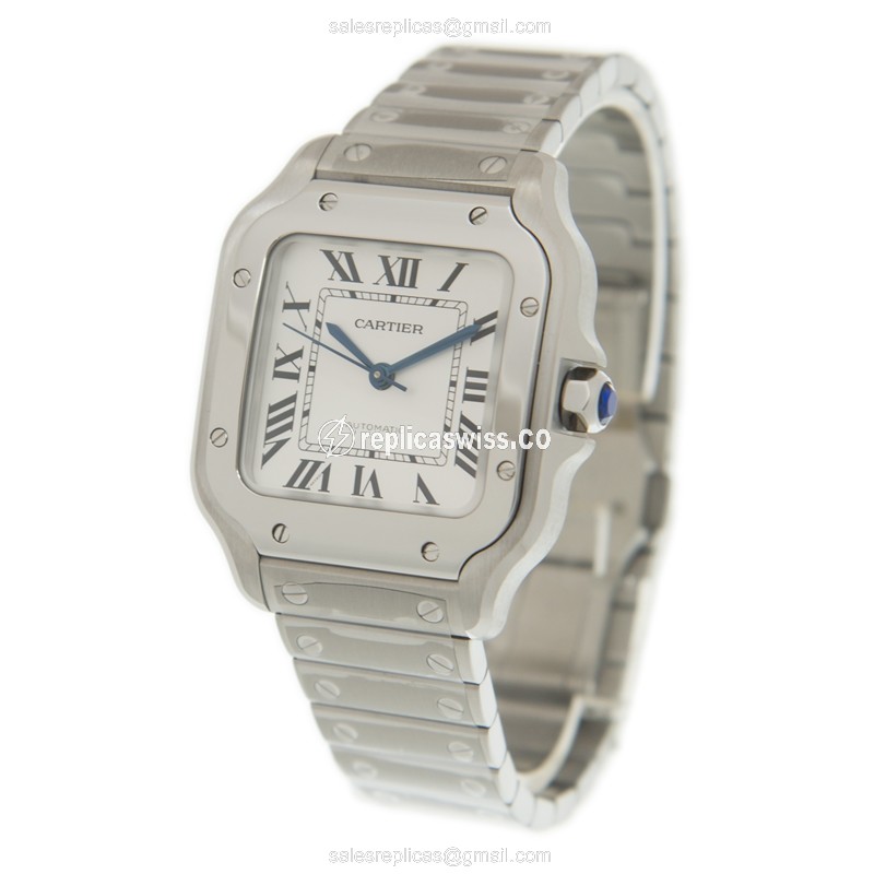Cartier WSSA0029 SANTOS Automatic Stainless Steel - View 3