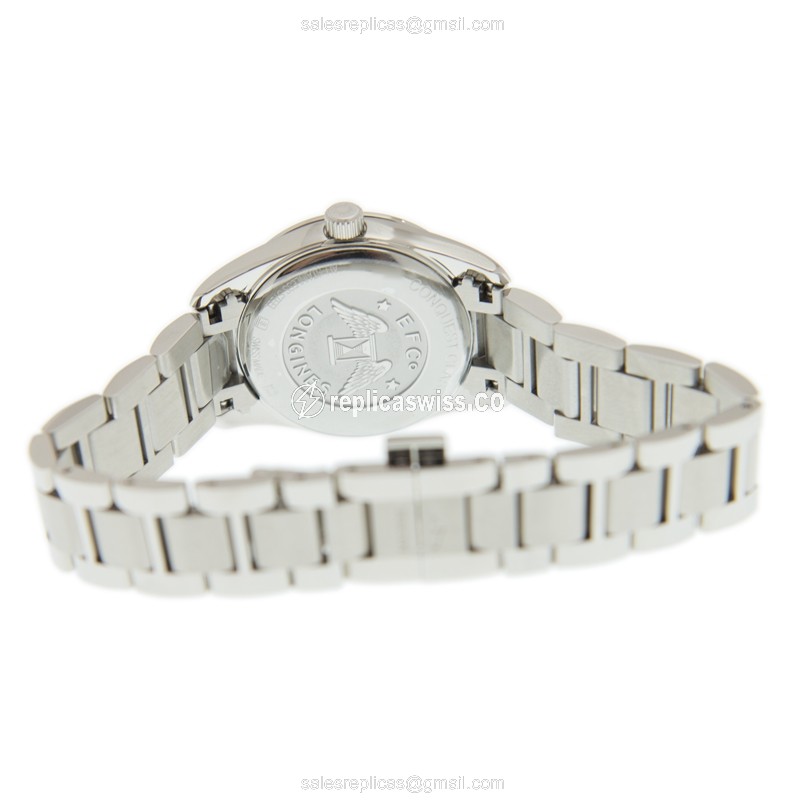 Longines Conquest Classic Replica - Quartz - Silver Steel Case - View 4