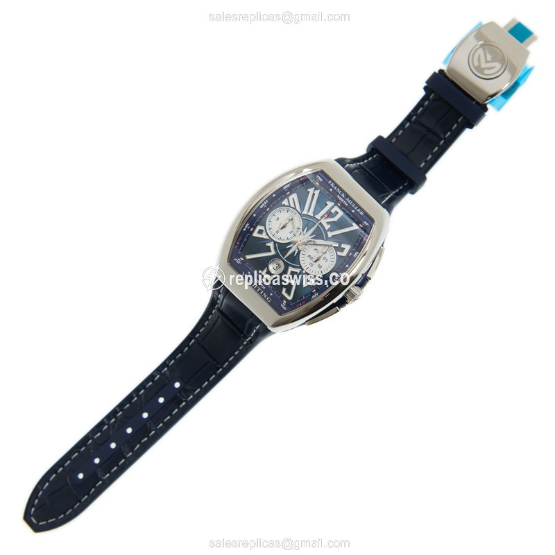 Franck Muller V 41 CC DT YACHTING (AC.BL) VANGUARD Automatic Stainless Steel - View 2