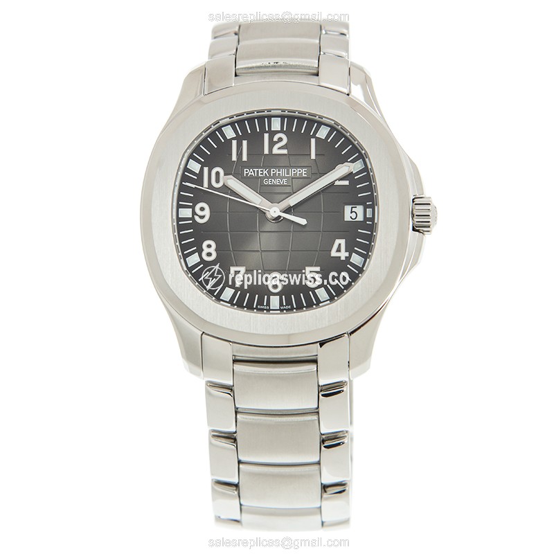 Patek Philippe Aquanaut 5167/1A-001 - Automatic - Steel Case - Black Dial - Silver Strap - View 2