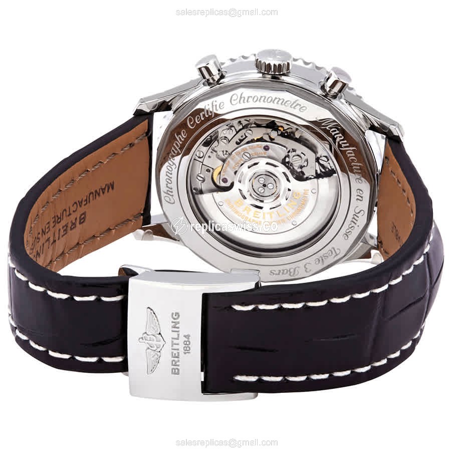 Breitling Navitimer 1 Replica Watch - Automatic - Black Dial - View 3