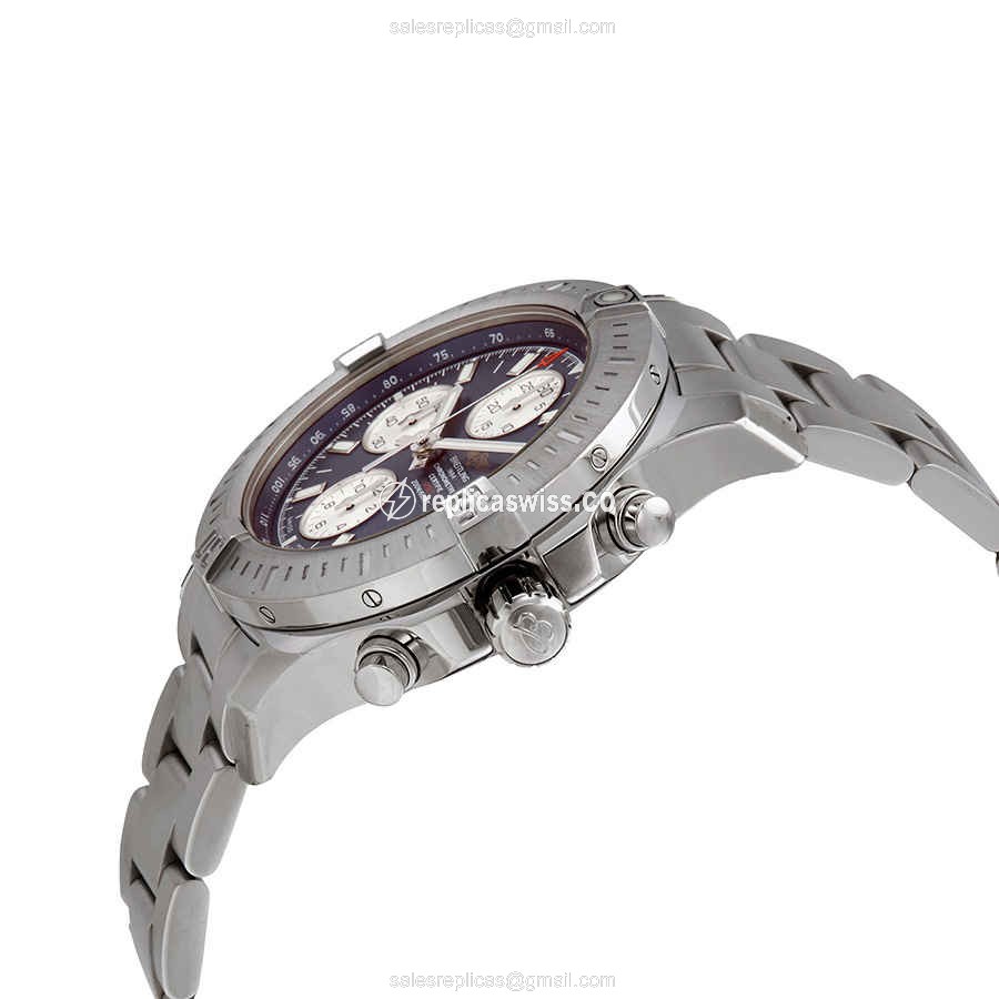 Breitling Challenger Series A13388111C1A1 - Auto - Steel Case - Blue Dial - Silver Steel Strap - View 2