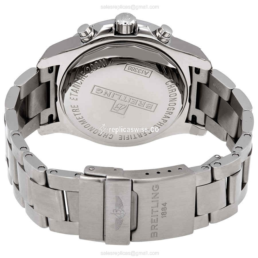 Breitling Challenger Series A13388111C1A1 - Auto - Steel Case - Blue Dial - Silver Steel Strap - View 3