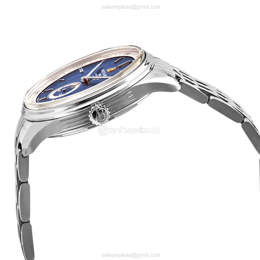 Breitling Premier A37340351C1A1 - Automatic - Blue Dial - Silver Steel - Clasp - View 2
