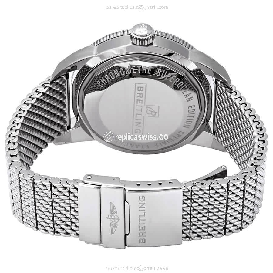 Breitling Superocean Watch - Automatic - Steel - Black Dial - View 3