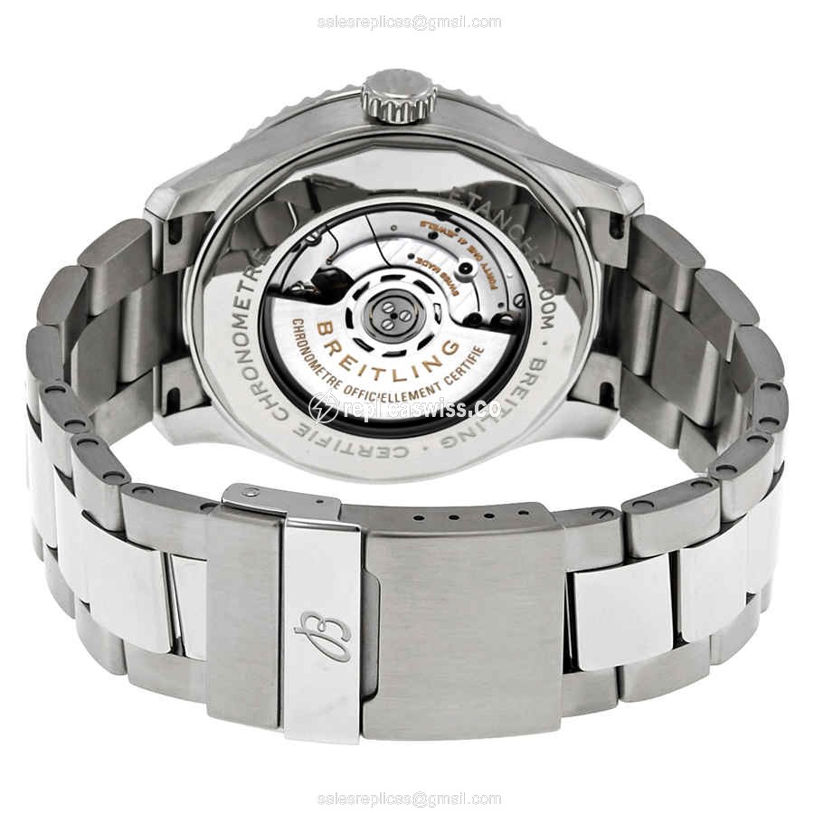 Breitling AVIATOR 8 Replica - Automatic - Black Dial - Steel Case & Band - View 3