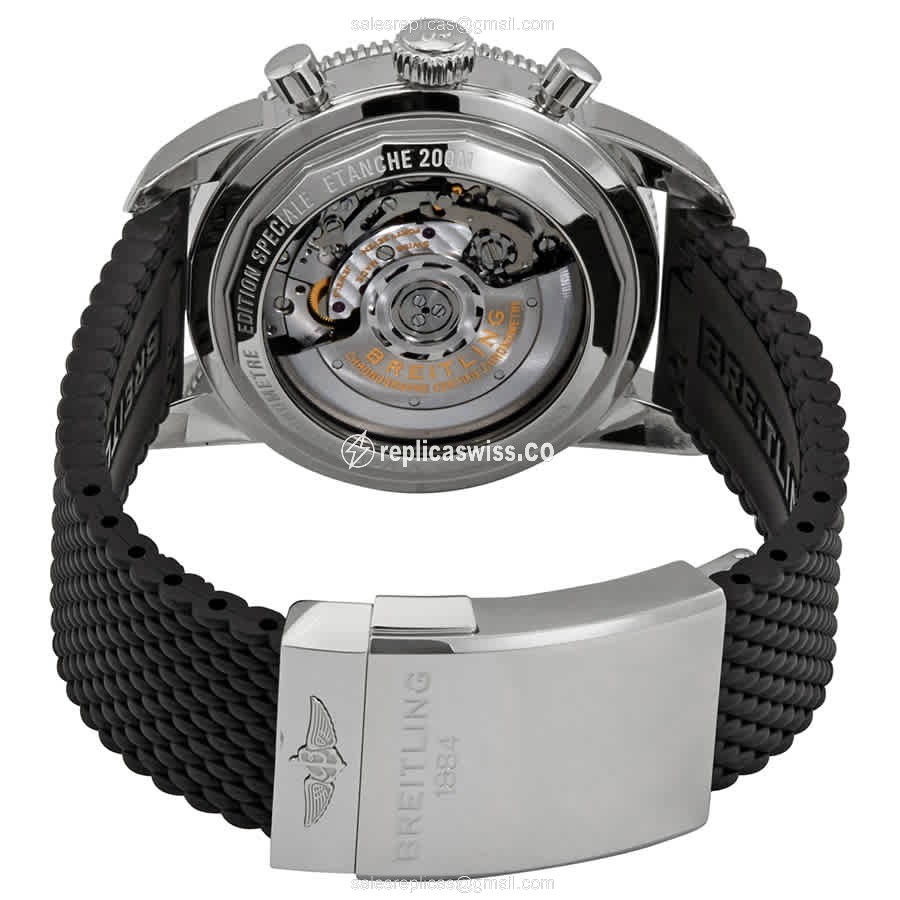 Breitling Superocean Heritage Replica - Steel - Black Rubber - View 3