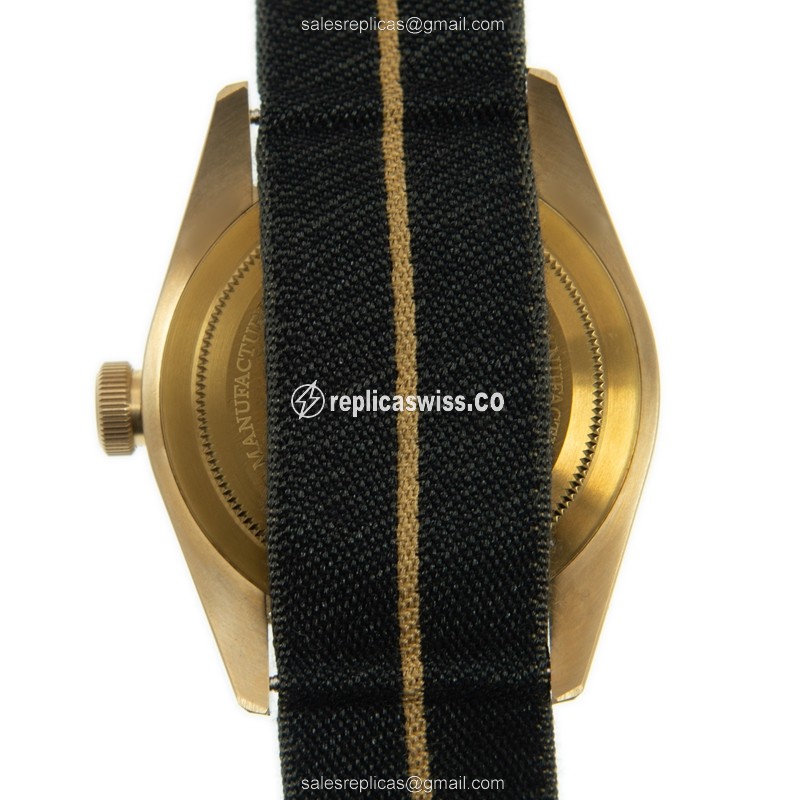 Tudor Black Bay Bronze Replica Watch Auto Bronze Black Dial - View 3