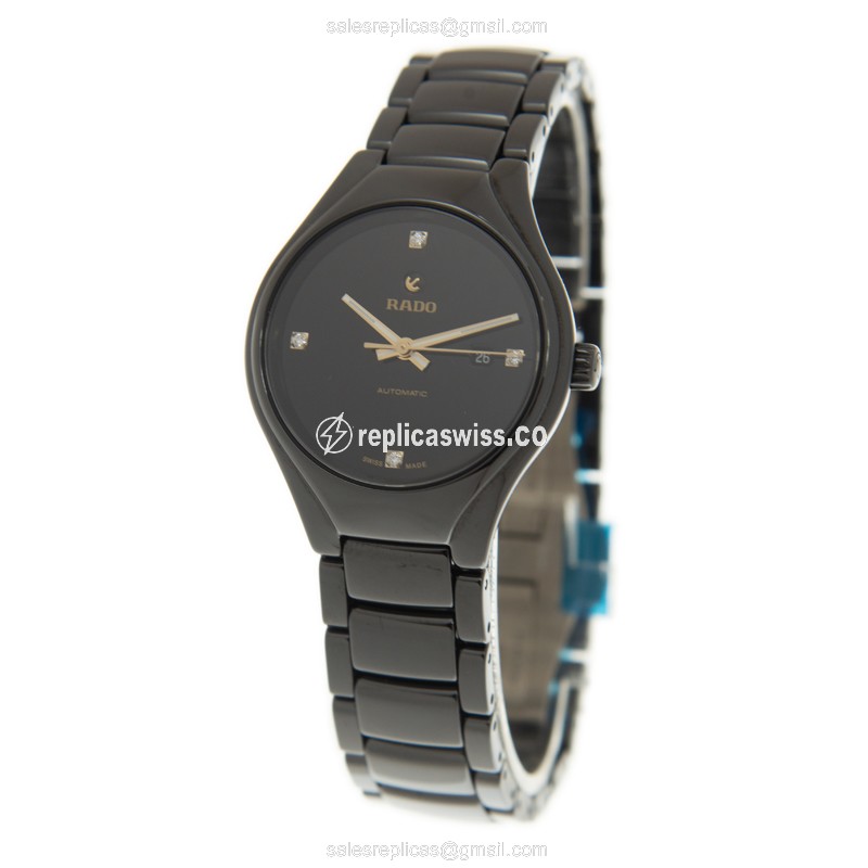 Rolex R27242712 Replica - Automatic - Ceramic Case - Black Dial - Black Ceramic Strap - View 3
