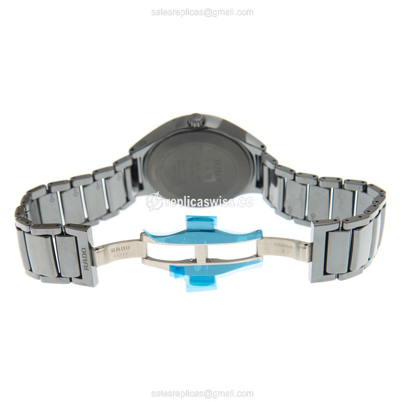 Rado TRUE Replica Watch - Automatic - Ceramic - Black Dial - View 4