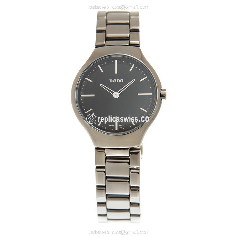 Rolex R27956152 Replica - Quartz - Ceramic Case - Black Dial - Ceramic Strap - View 2