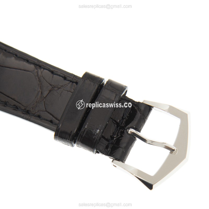 Patek Philippe 5074P-001 GRAND COMPLICATIONS - Automatic, 950 Platinum Case, Black Dial, Alligator Black Strap - View 4