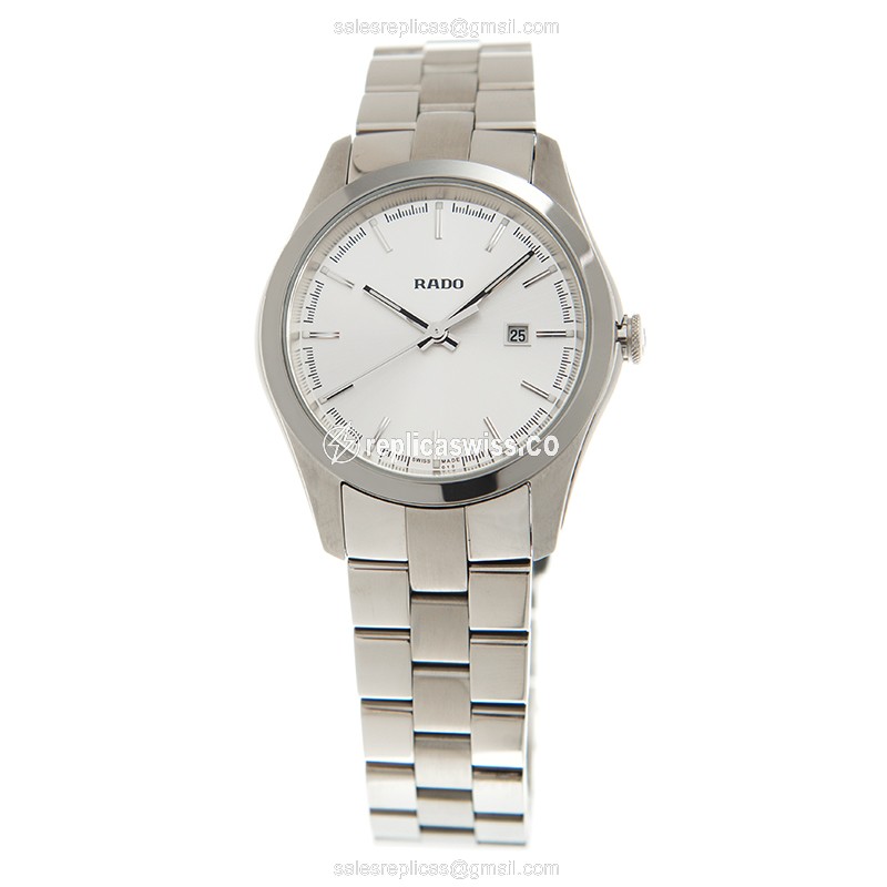 Hyperchrome Rado R32110103 Replica - Quartz - Silver Dial - Steel Case & Band - View 2